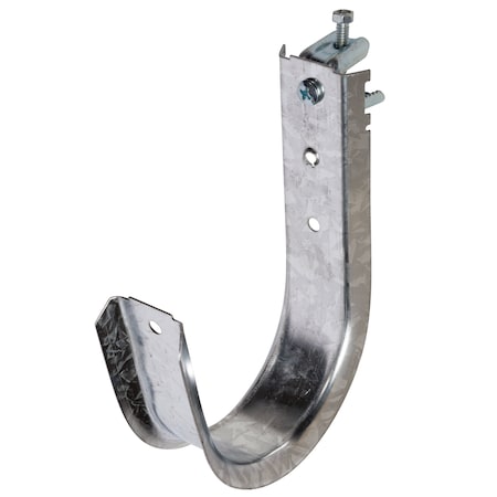 Winnie Industries 4in. J Hook with Pressed Beam Clamp, 25PK WJH64PBC